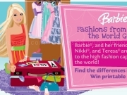 giocare Barbie fashion from around the world