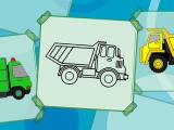 Play Truck coloring book now