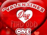 Play Valentines day find odd one out now