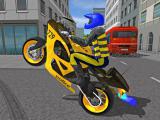 giocare Police motorbike race simulator 3d
