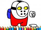 Play Space dude coloring book now
