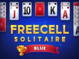 Play Freecell solitaire blue