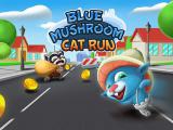 giocare Blue mushroom cat run