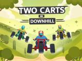 giocare Two carts - downhill