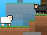 giocare Cute sheep skyblock