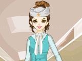 giocare Air hostess dress up