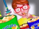 giocare Potato chips food factory game