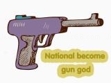 giocare National become gun god