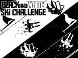 giocare Black & white ski challenge