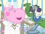giocare Hippo dentist - animal dental clinic