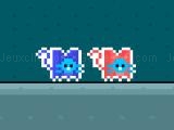 giocare Red and blue cats