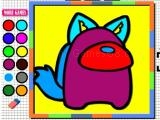 giocare Among us coloring fun now
