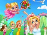 giocare Flower girl wedding day - the happiest day now