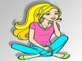 giocare Barbie coloring game now