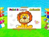 giocare Paint and learn animals now