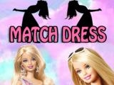 giocare Barbie match dress