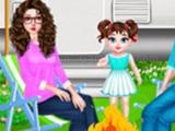 giocare Baby taylor family camping - happy together