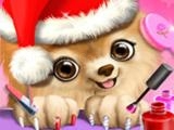 giocare Christmas salon - santa claus and pets makeover