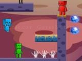 giocare Fire and water in zombies world 2
