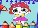 giocare Coloring dolls book