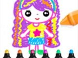 giocare Drawing games for girls - color and glitter