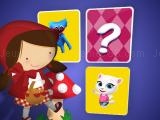 giocare Little red riding hood memory card match now