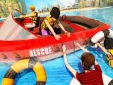giocare Beach rescue emergency boat now