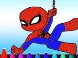 giocare Spiderman coloring game now