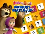 giocare Masha and the bear memory match up