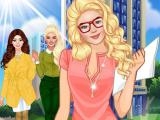 giocare Office dress up - girls
