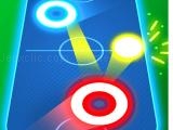 giocare Air hockey glow: 2 players