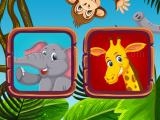 giocare Fun animals memory