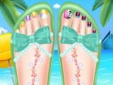 giocare Beautiful toenail salon now