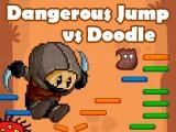giocare Dangerous jump vs doodle jump now