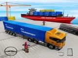 giocare Cargo transport truck driving now