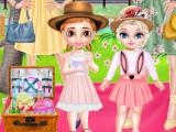 giocare Princess family flower picnic