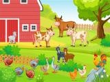 giocare Farm animals puzzles challenge