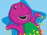 giocare Barney coloring