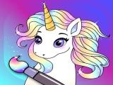 giocare Animated glitter coloring book - my little unicorn