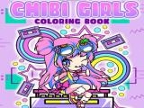 giocare Chibi girls coloring book: japanese anime coloring