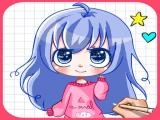 giocare Coloring book anime girls and boys - play game