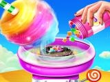giocare Sweet cotton candy shop: candy cooking maker game
