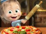 giocare Masha and the bear pizzeria game