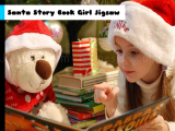 giocare Santa story book girl jigsaw