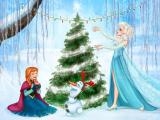 giocare Olaf christmas jigsaw puzzle