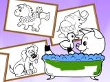giocare Cartoon coloring for kids - animals