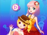 giocare Mermaid princess dress up salon