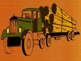giocare Logging trucks coloring