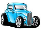 giocare Hot rod coloring
