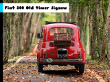 giocare Fiat 500 old timer jigsaw